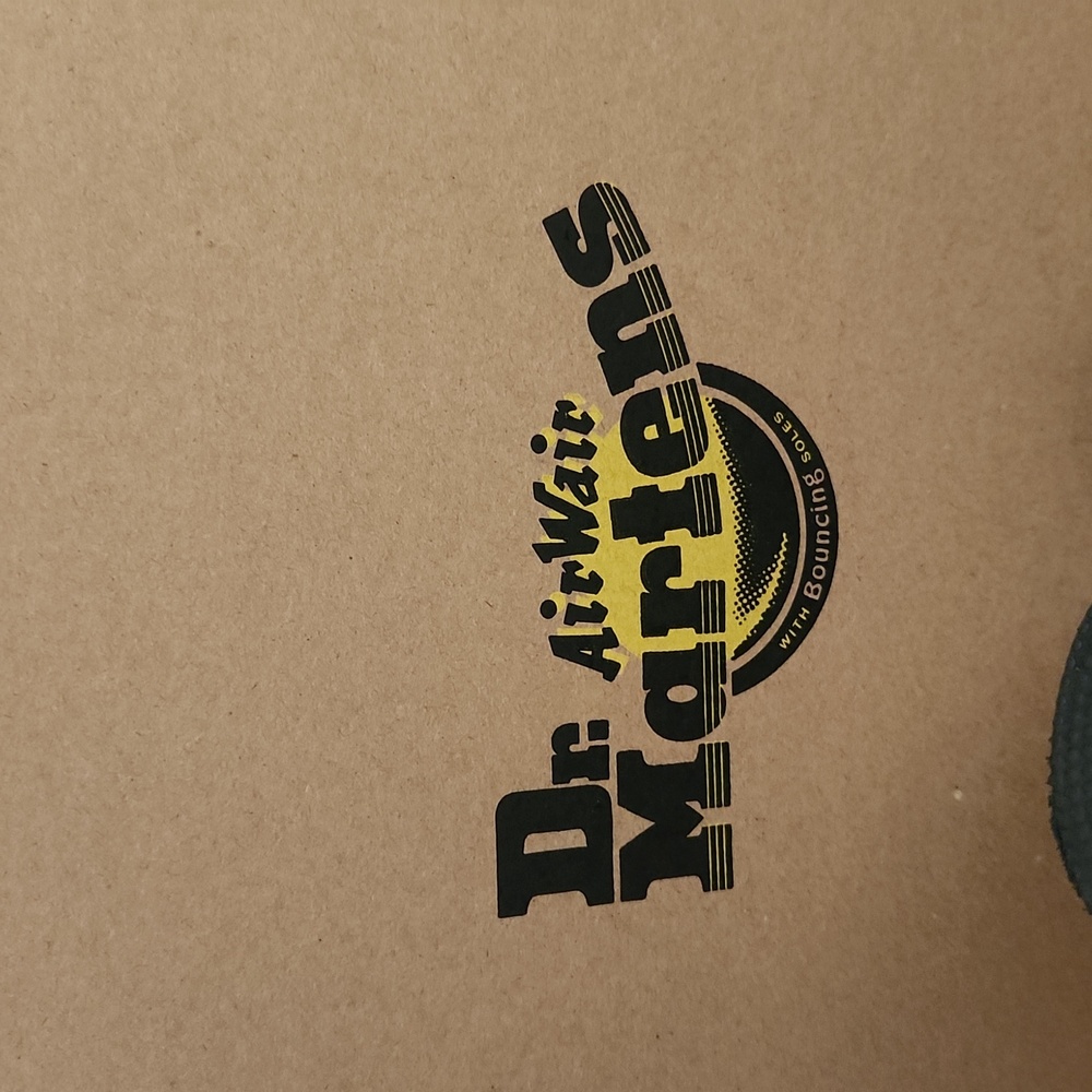 Dr. Martens Black Hydro Leather Voss Platform Sandals - Picture 8 of 8